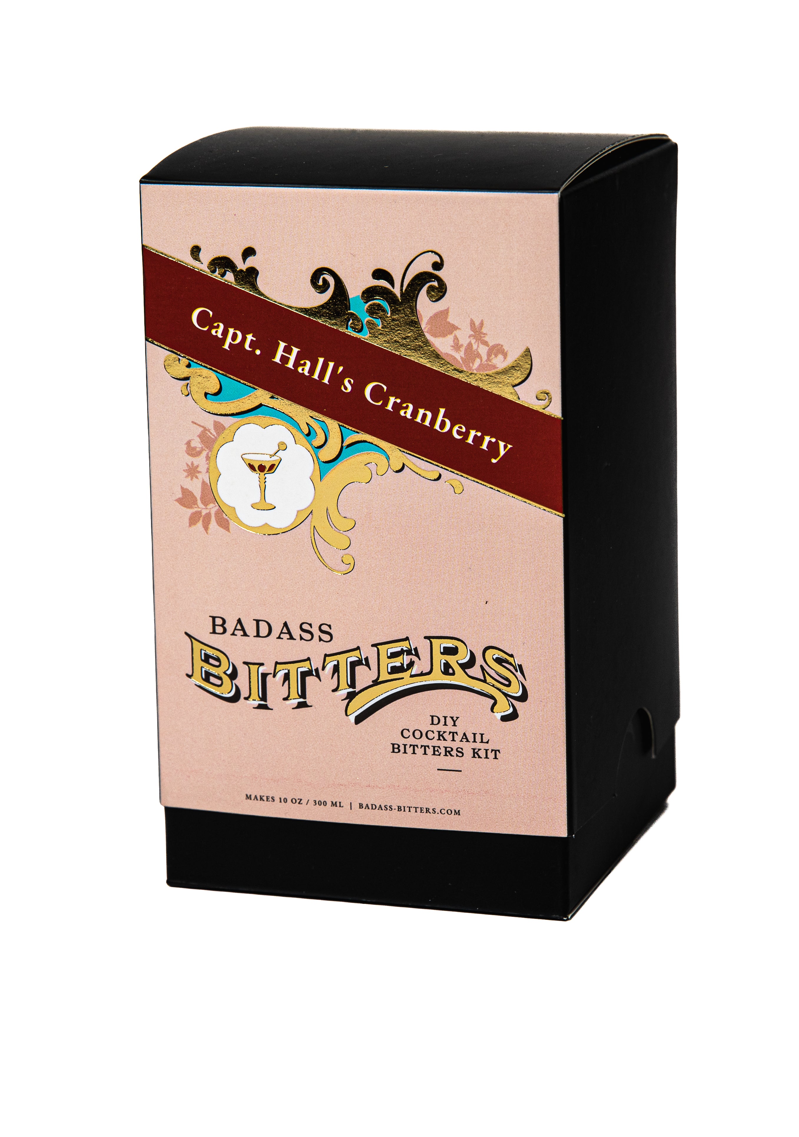 Biteryus CAPT. HALL’S CRANBERRY DIY COCKTAIL BITTERS KIT – Badass Bitters